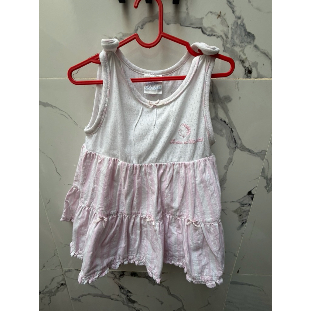 preloved jp dress anak tartine size 90 (1tahun)