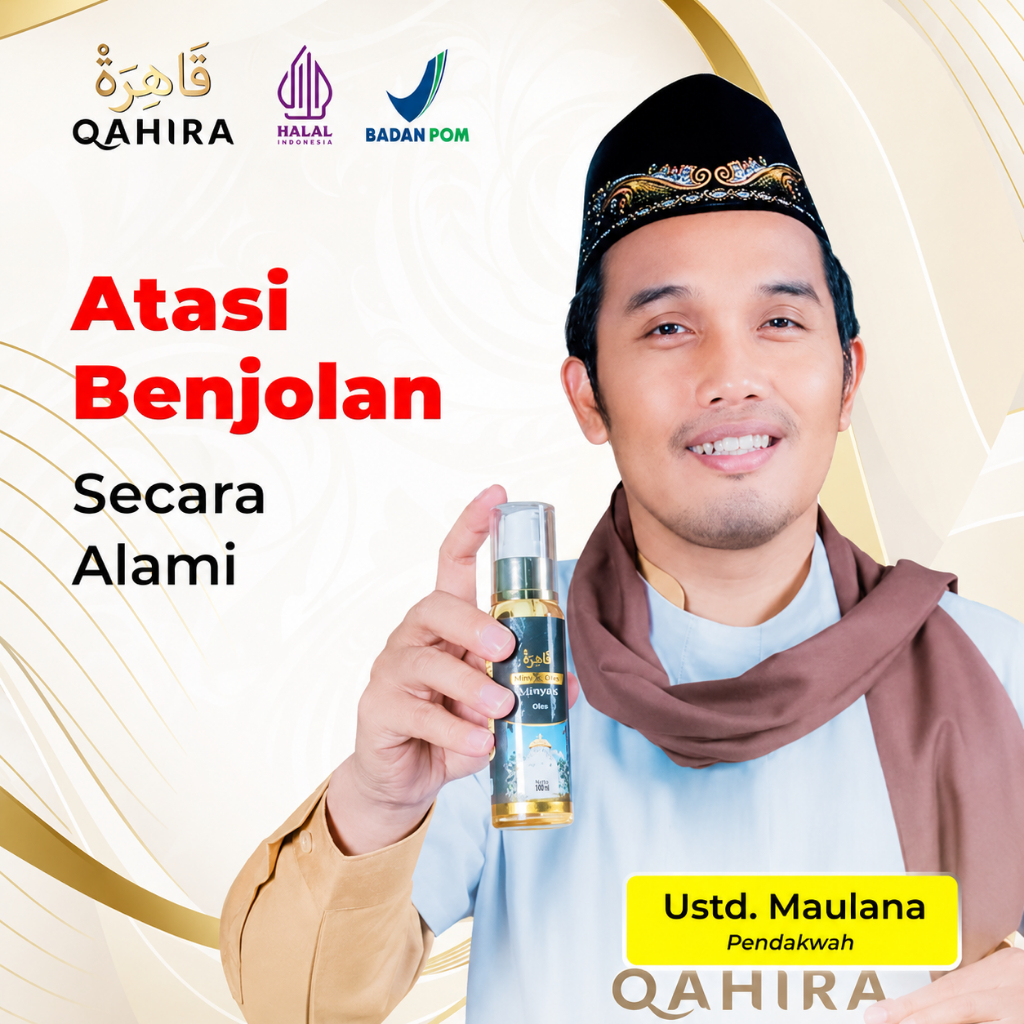 Minyak Qahira Asli 100% Original Minyak Gosok Qahira Minyak Oles | Untuk Benjolan | Lipoma