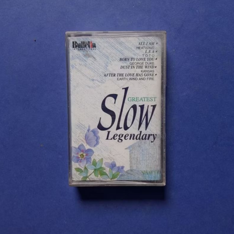 Kaset Pita Greatest Slow Legendary Prod Bulletin International Indonesia