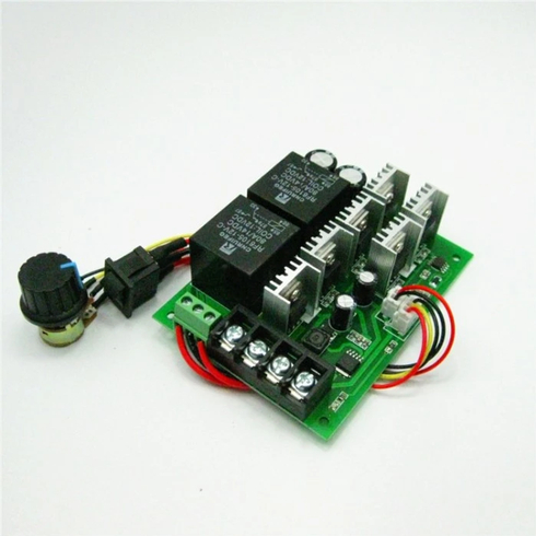 Dimmer PWM DC Motor Speed Controller 40A 12V 24V 36V 48V Brush Motor Regulator 2000W