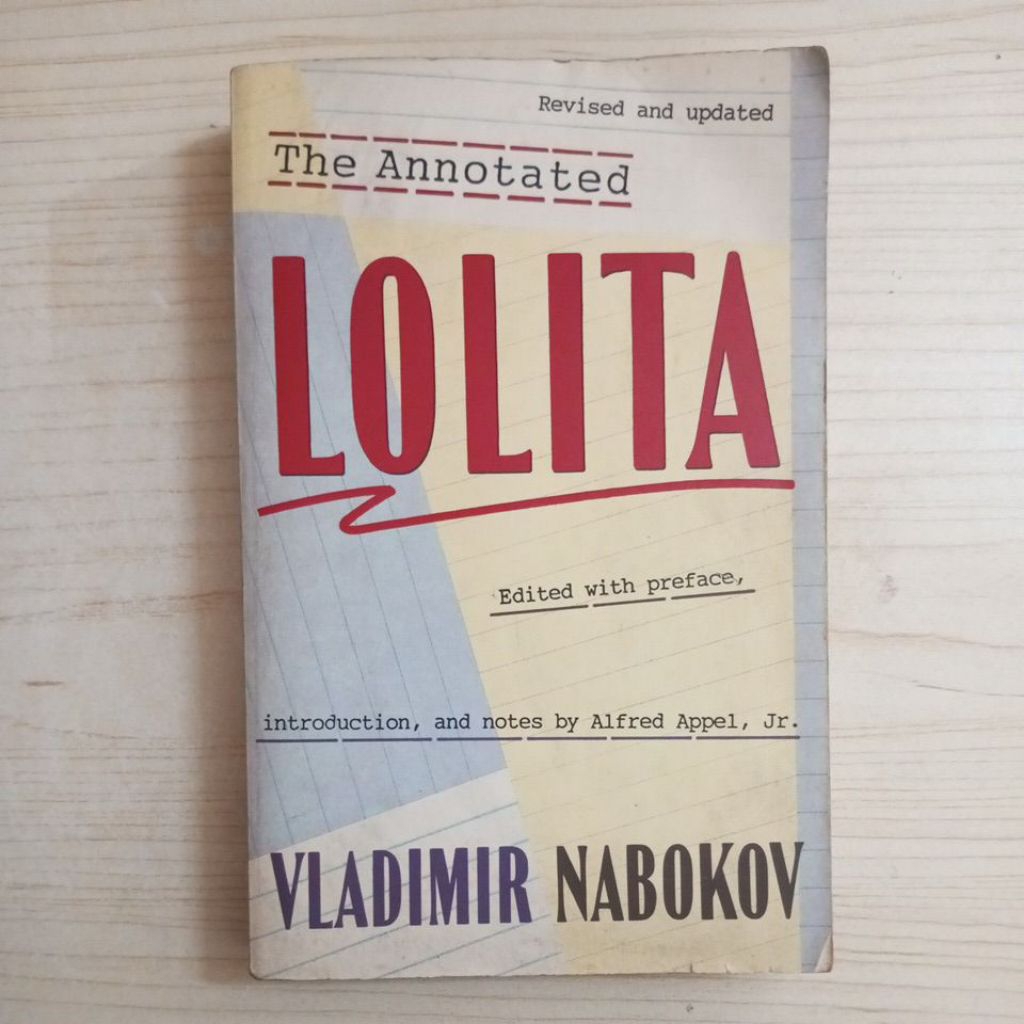 NOVEL THE ANNOTATED LOLITA BY VLADIMIR NABOKOV