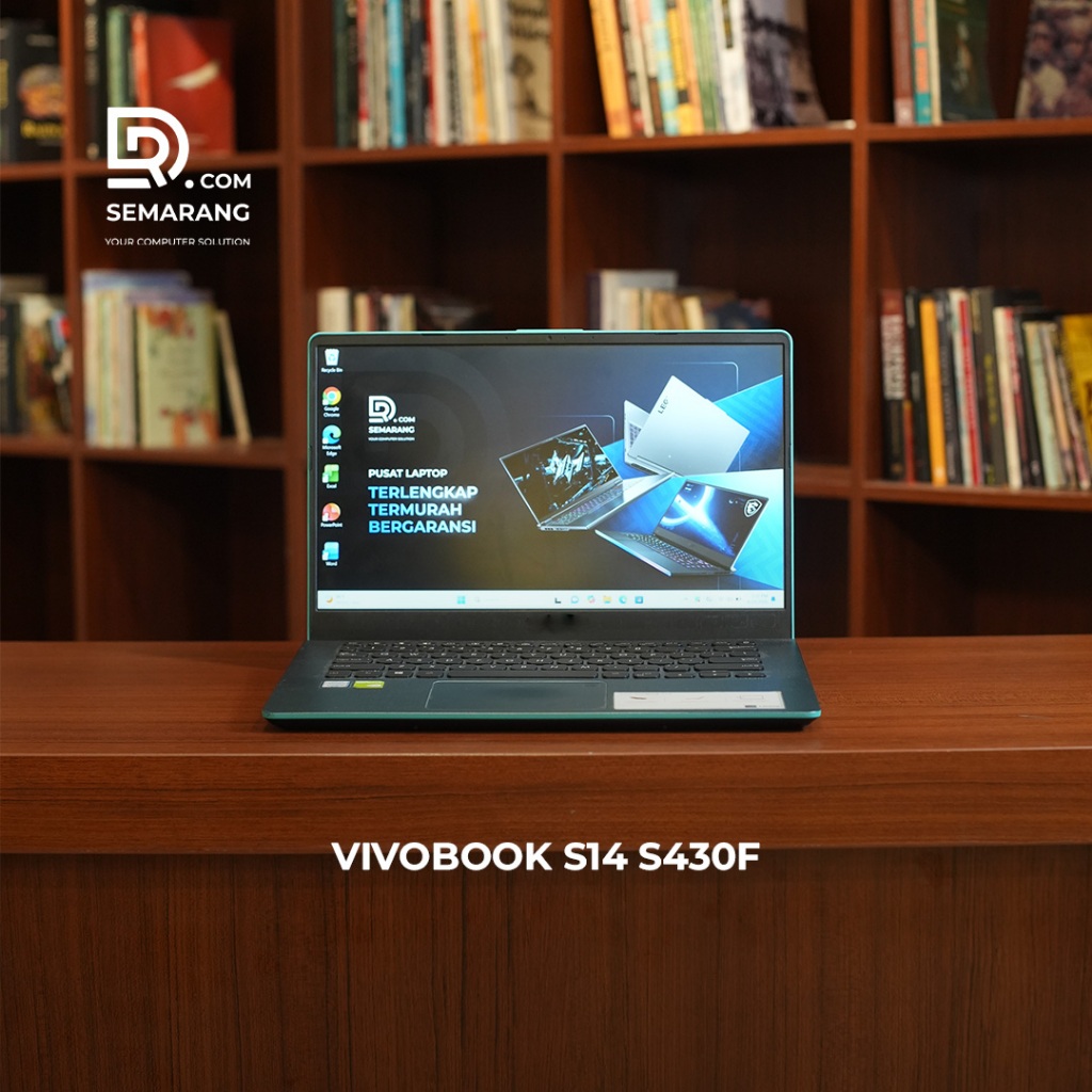 ASUS VivoBook S14 S430F | Core i7 Gen 8 | Layar 14" Full HD | Tipis, Ringan & Elegan | Cocok Kerja, 