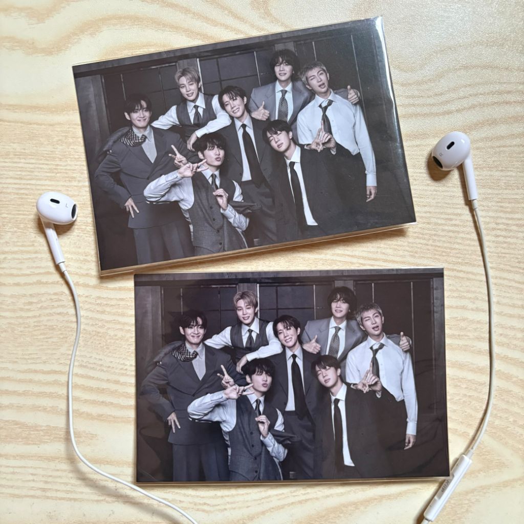 BTS POSTCARD OFFICIAL