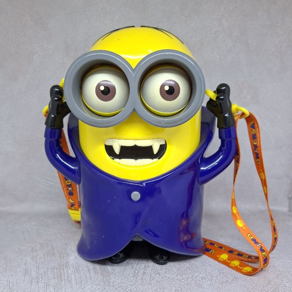 Minion Dracula Popcorn Bucket "Minion's Universal Surprise Halloween 2015" Universal Studios Japan l