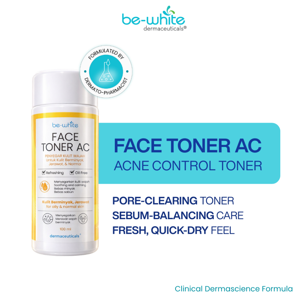BeWhite Face Toner AC Anti Jerawat - Kontrol Minyak 100ml