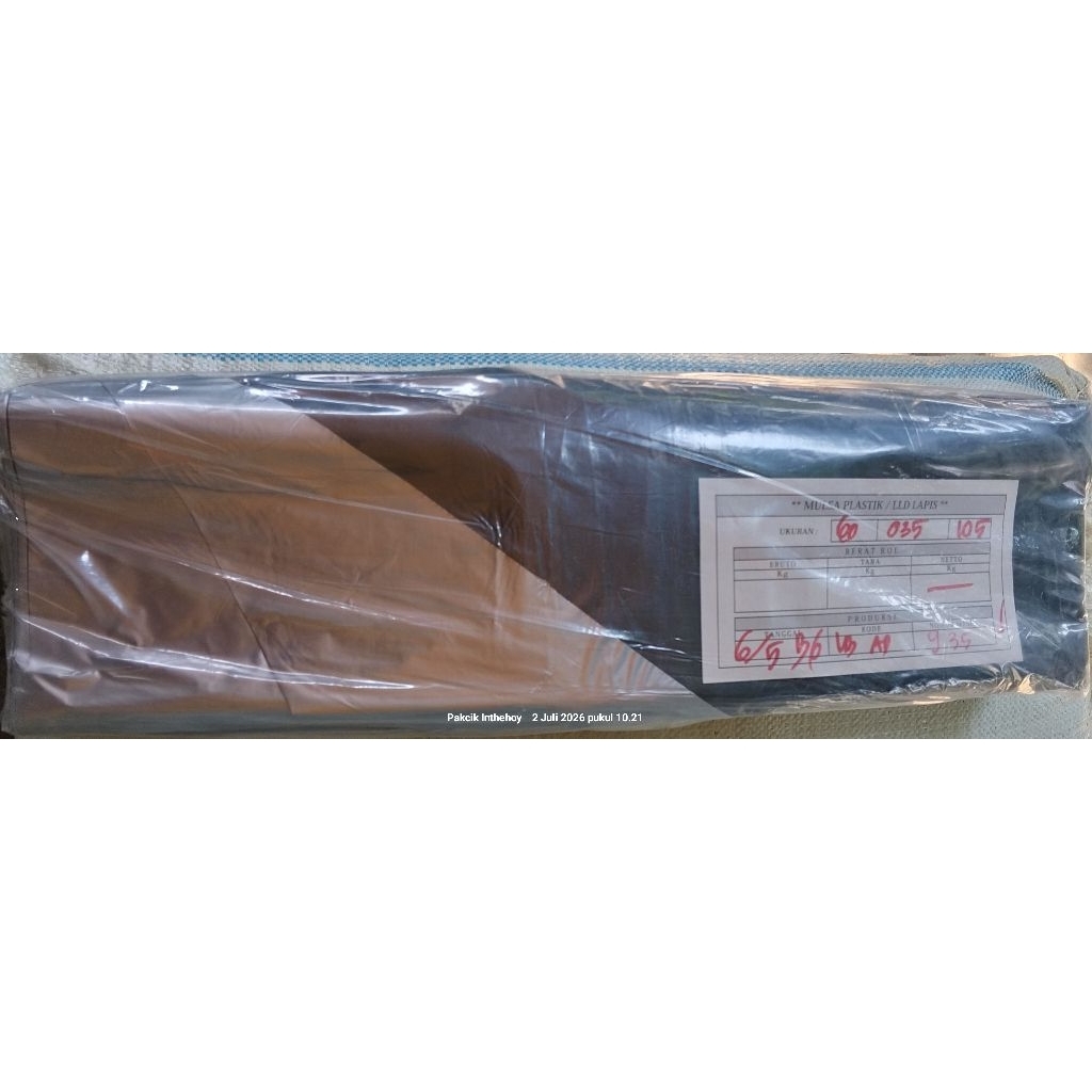 PLASTIK MULSA BELL 60 ( 120 CM ) PANJANG 105 METER