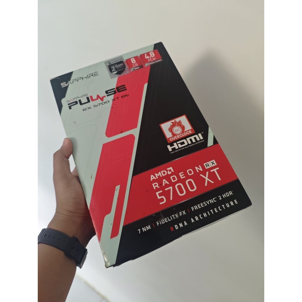 VGA RX5700XT Fullset Minus