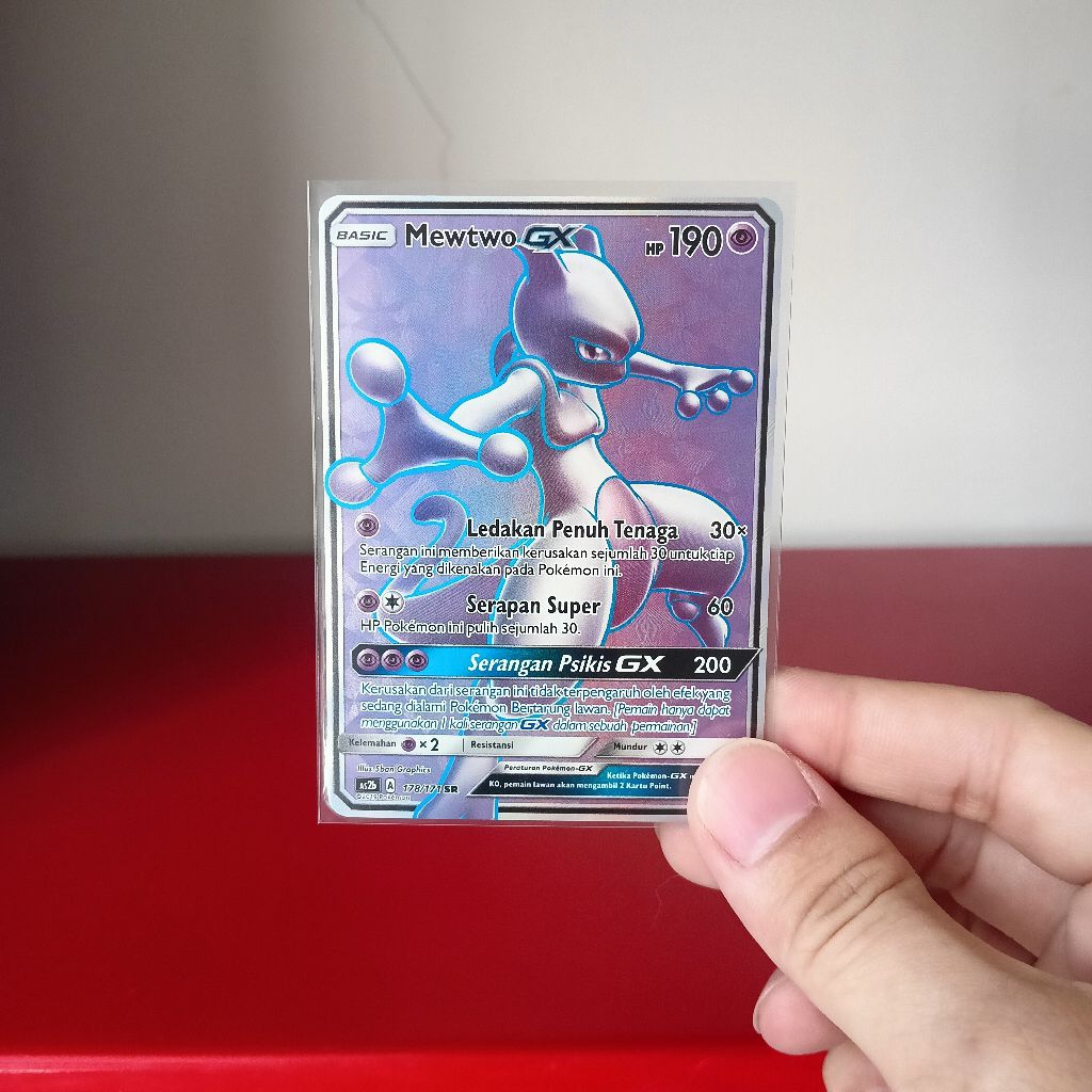 Mewtwo GX 178/171 Kebangkitan Legenda Holo  Pokémon TCG