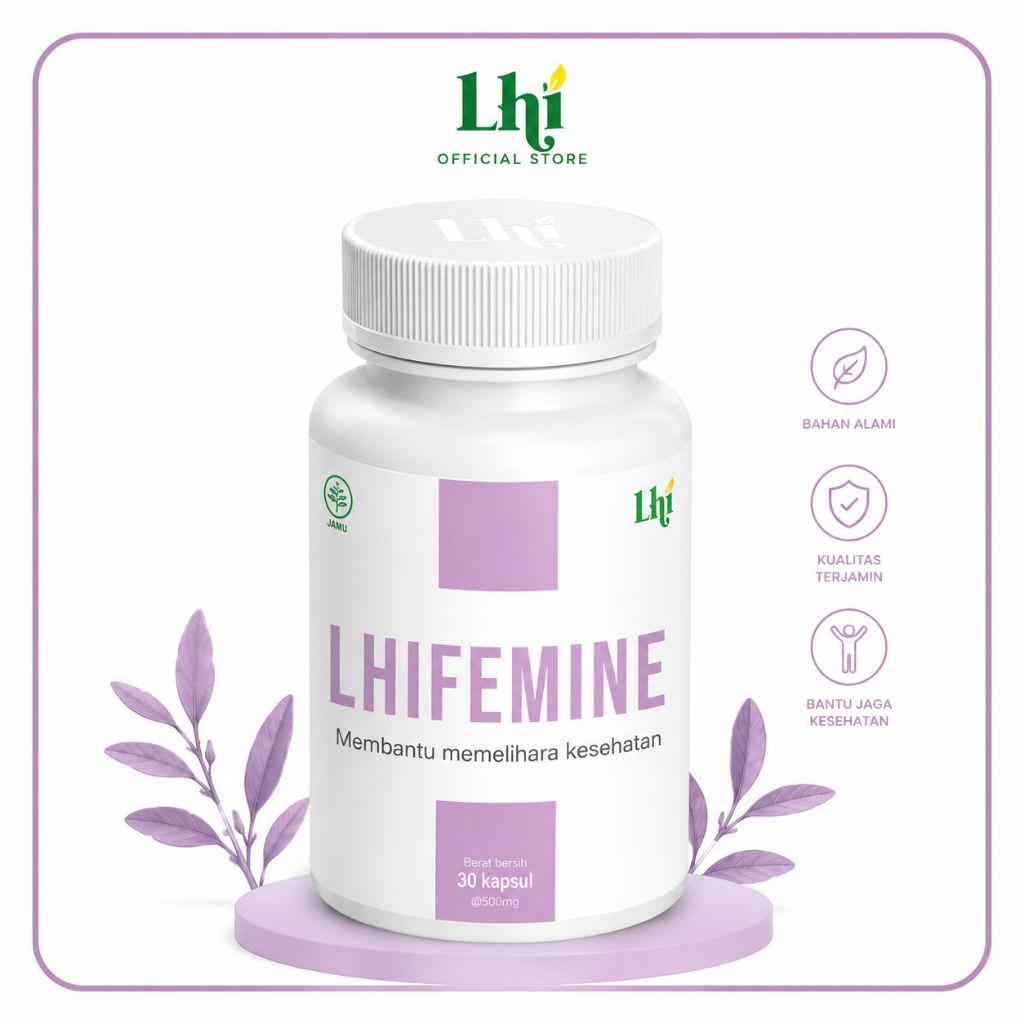 LHI - Lhifemine dr Liza Herbal Untuk Kewanitaan - Isi 30 Kapsul