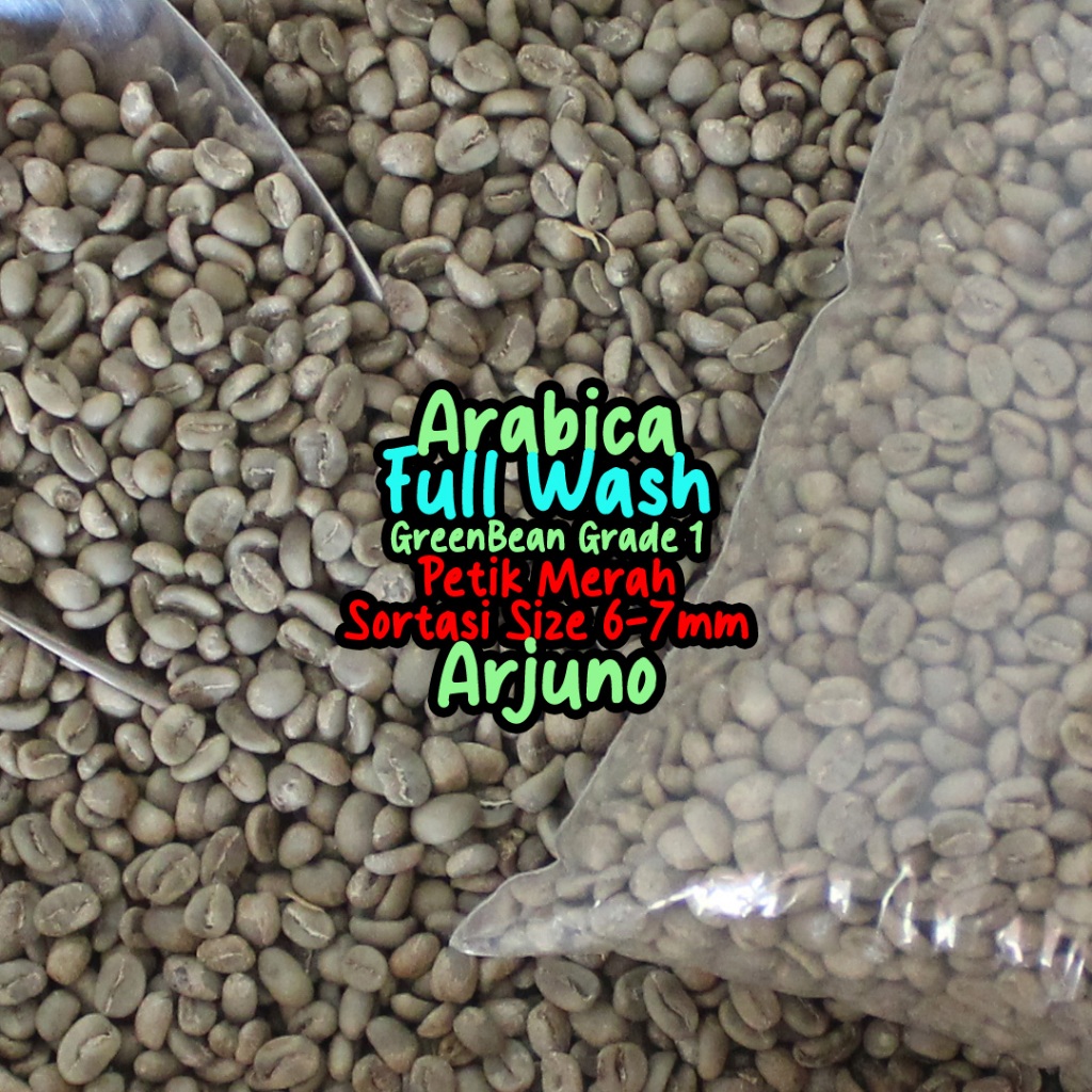Kopi Grade 1 Green Bean Arabica full wash