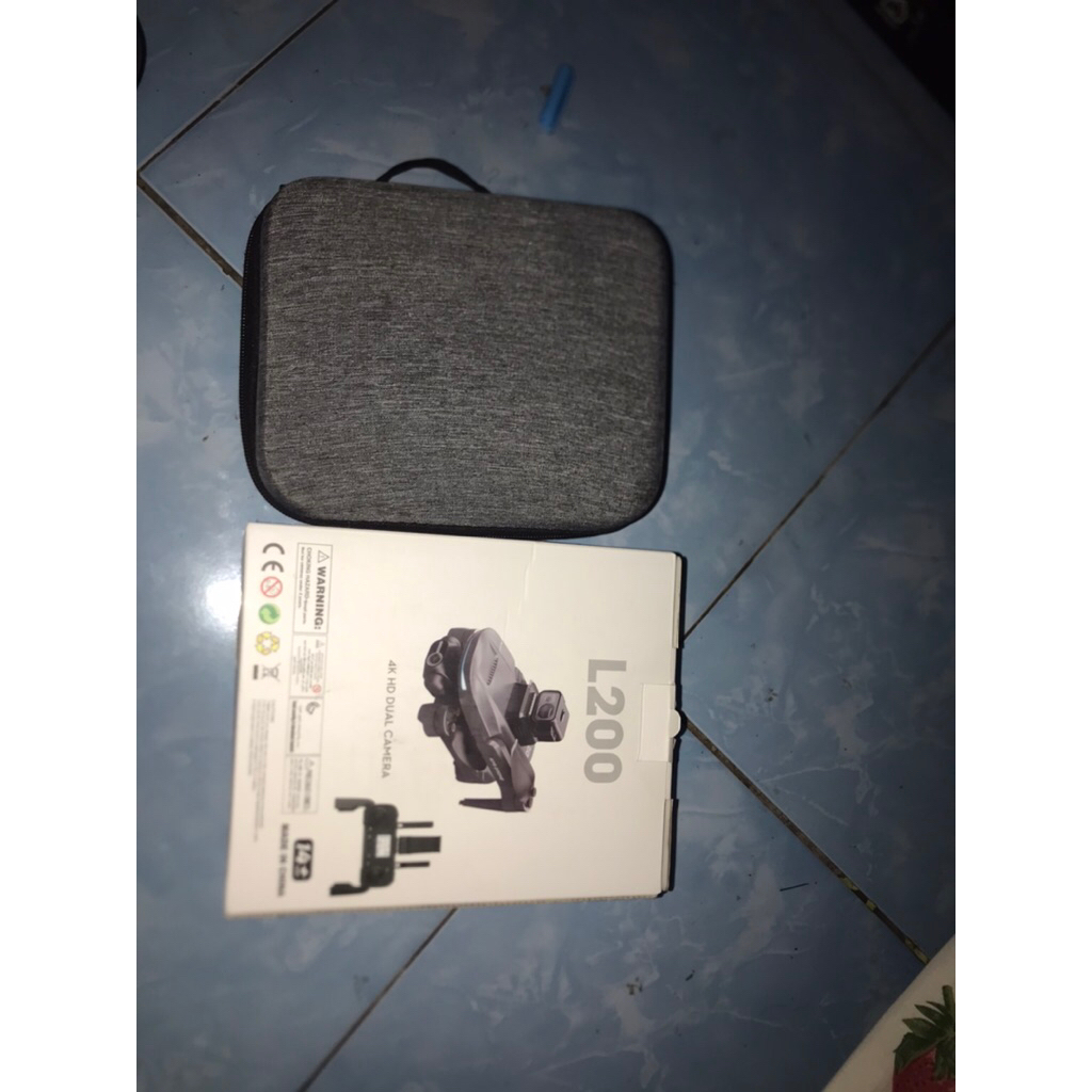 tas dan box original drone l200 lengkap dengan surat dan busa dron
