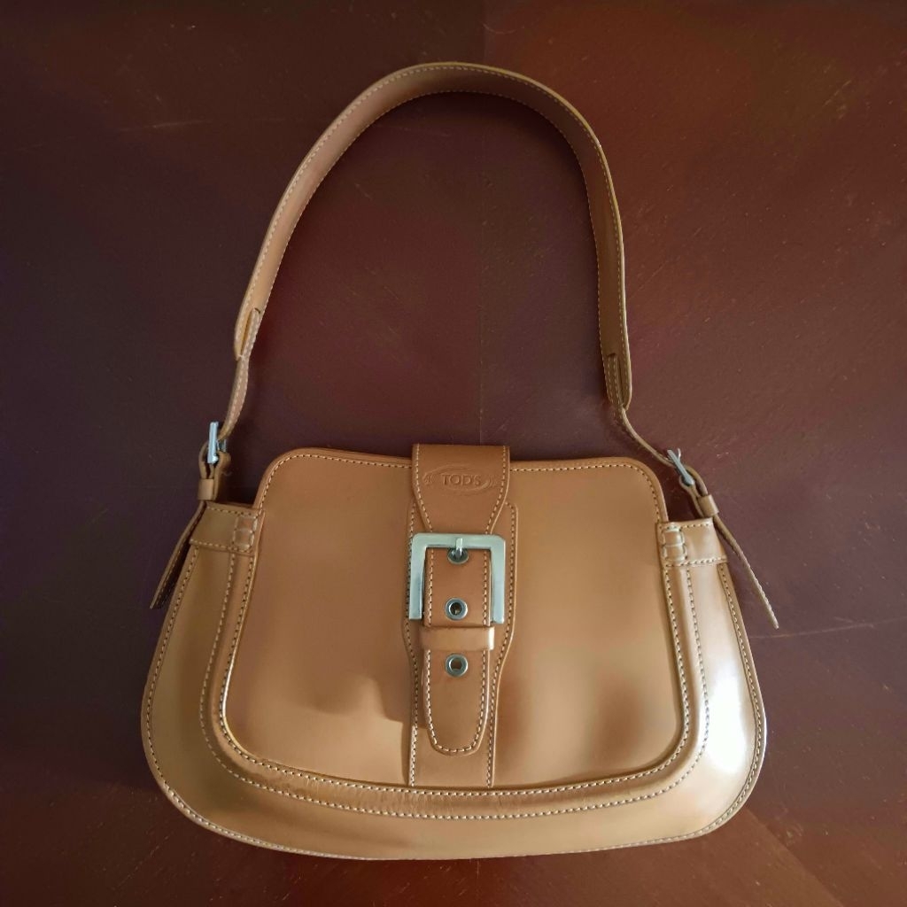 Tas Wanita Tod's  Vintage Leather Second Asli (Original)