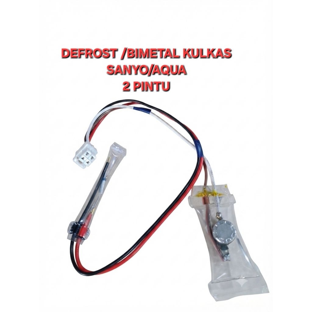 defrost /bimetal kulkas sanyo/aqua 2 pintu