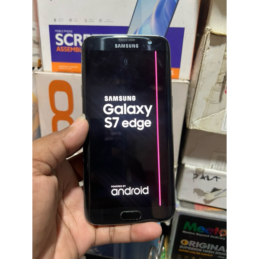 lcd + fream Samsung S7 Edge minus garis 1