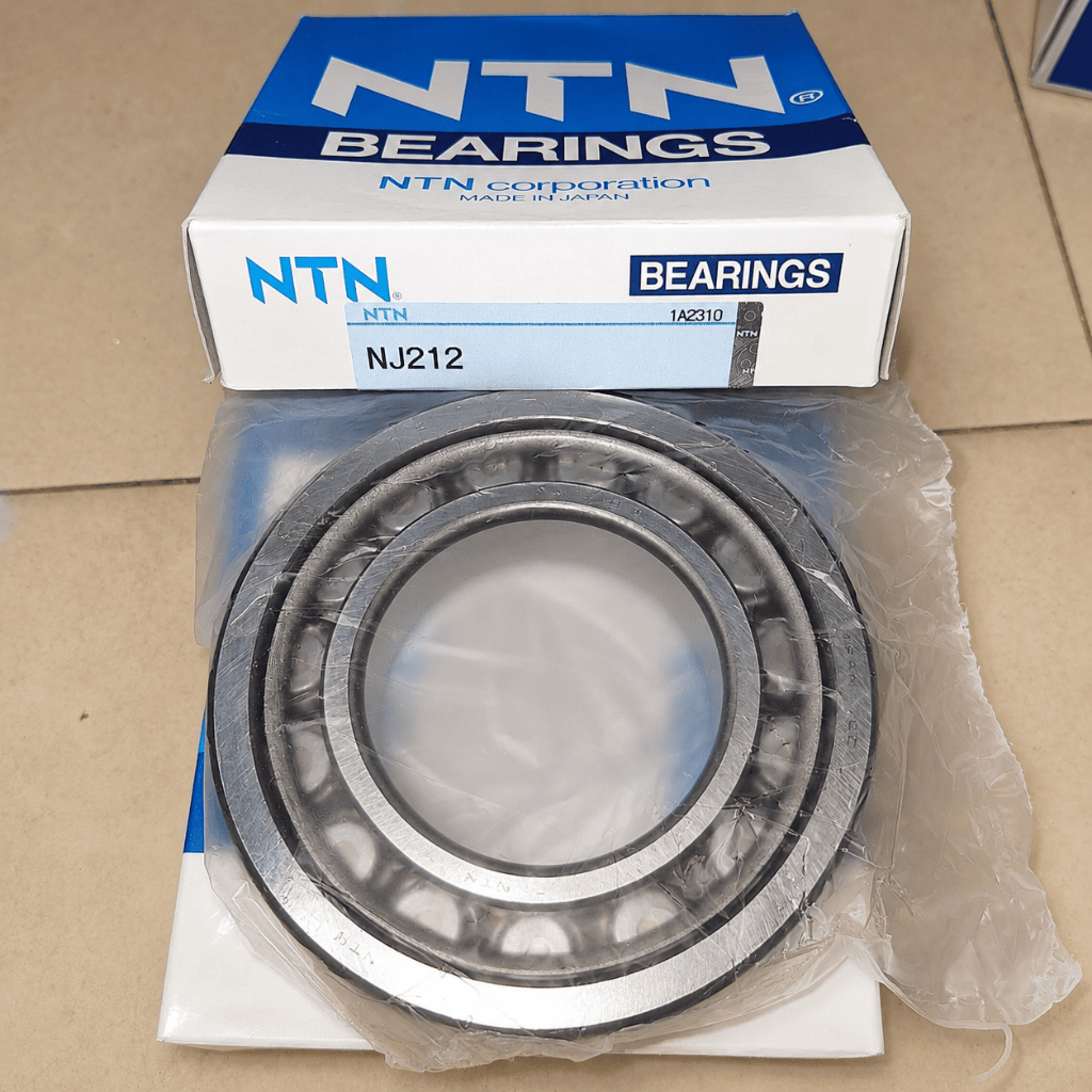 Cylindrical Roller Bearing laher NJ212 NJ 212 NTN ASLI JEPANG