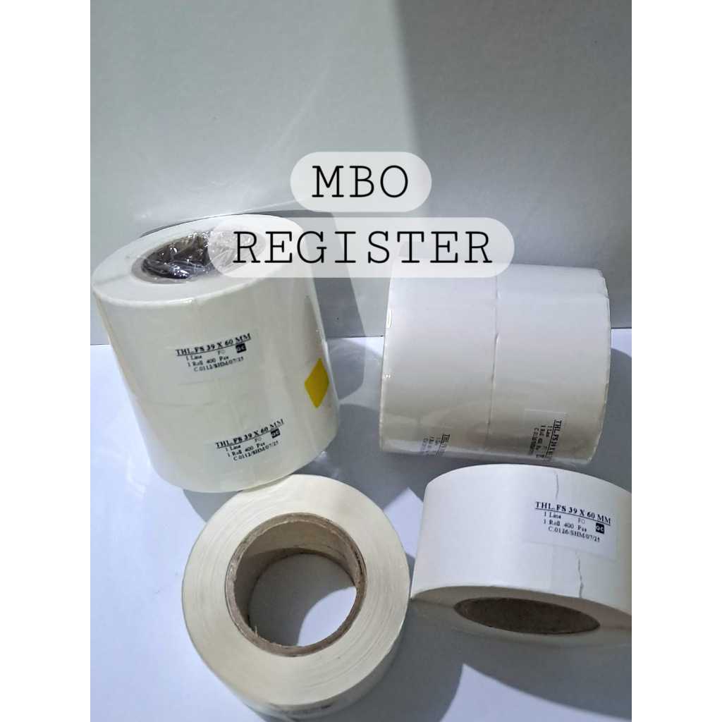 Label Stiker Timbangan 4060/label stiker thermal