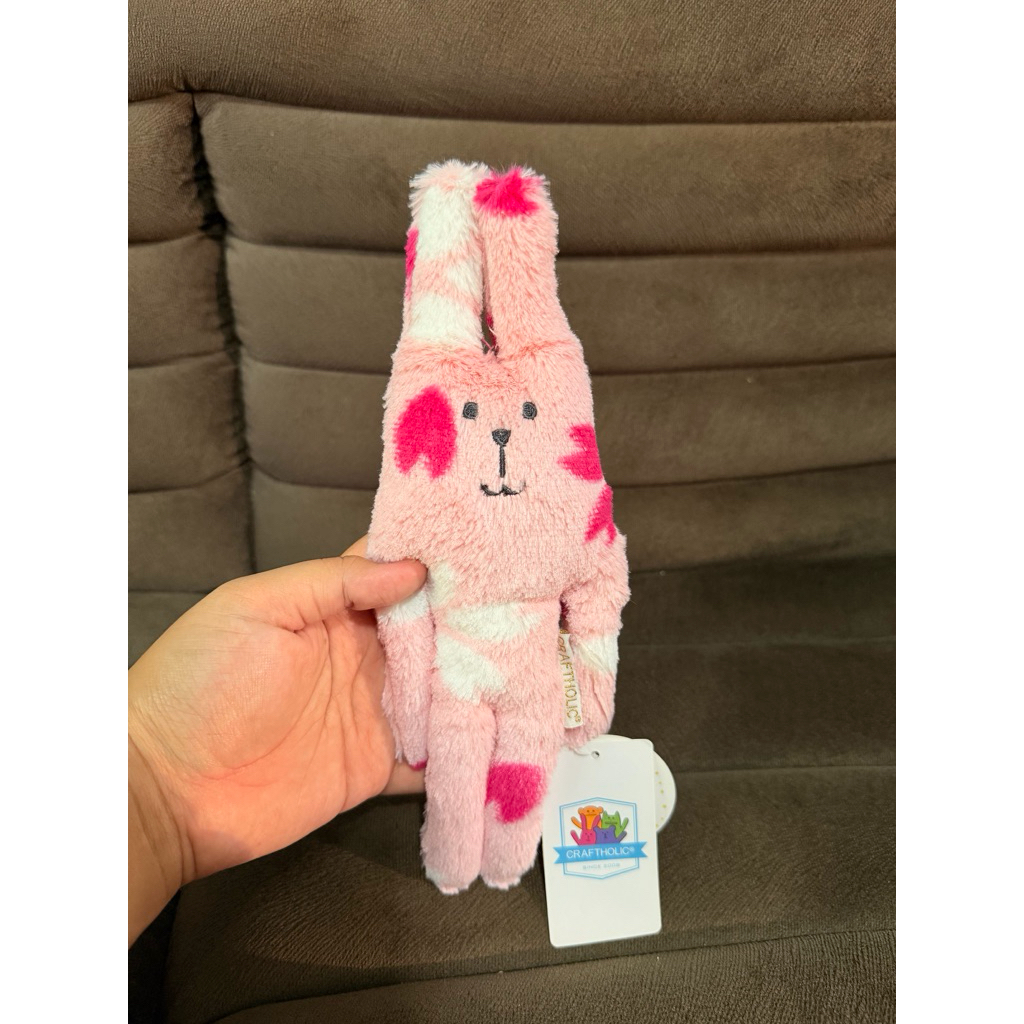 [BARU] Boneka kado/koleksi Craftholic kecil Sakura pink newtag original