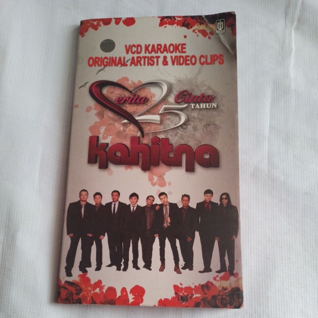 kaset vcd lagu 25 tahun cerita cinta kahitna