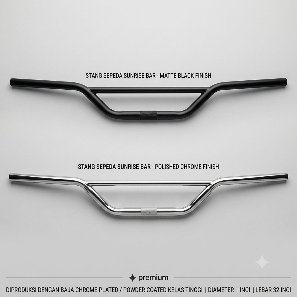 Stang Sepeda Sunrise Bar Sepeda Stang