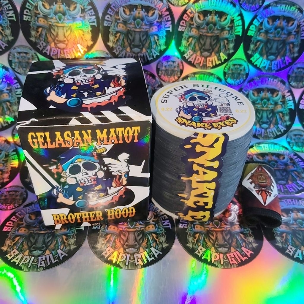 Gelasan Matot Snake BrotherHood 022 Box+pelindung jari