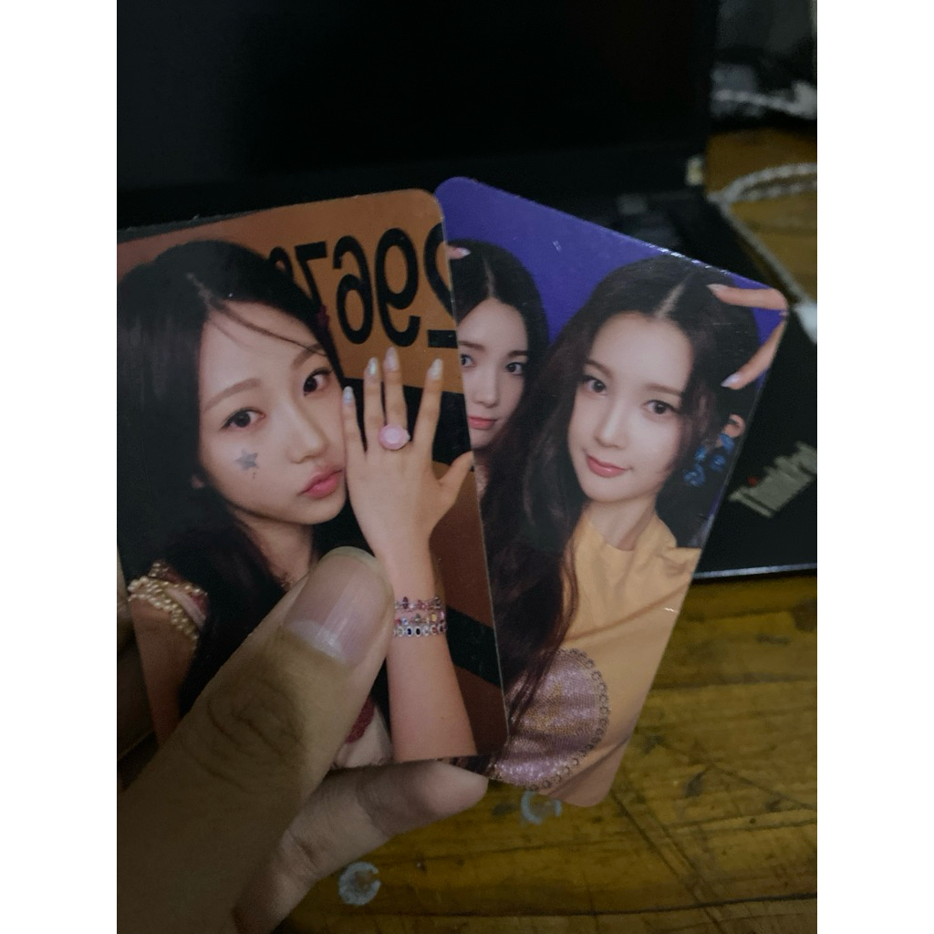 PHOTOCARD HEARTS2HEARTS OFFICIAL STELLA, YUHA & ANA THE CHASE ERA