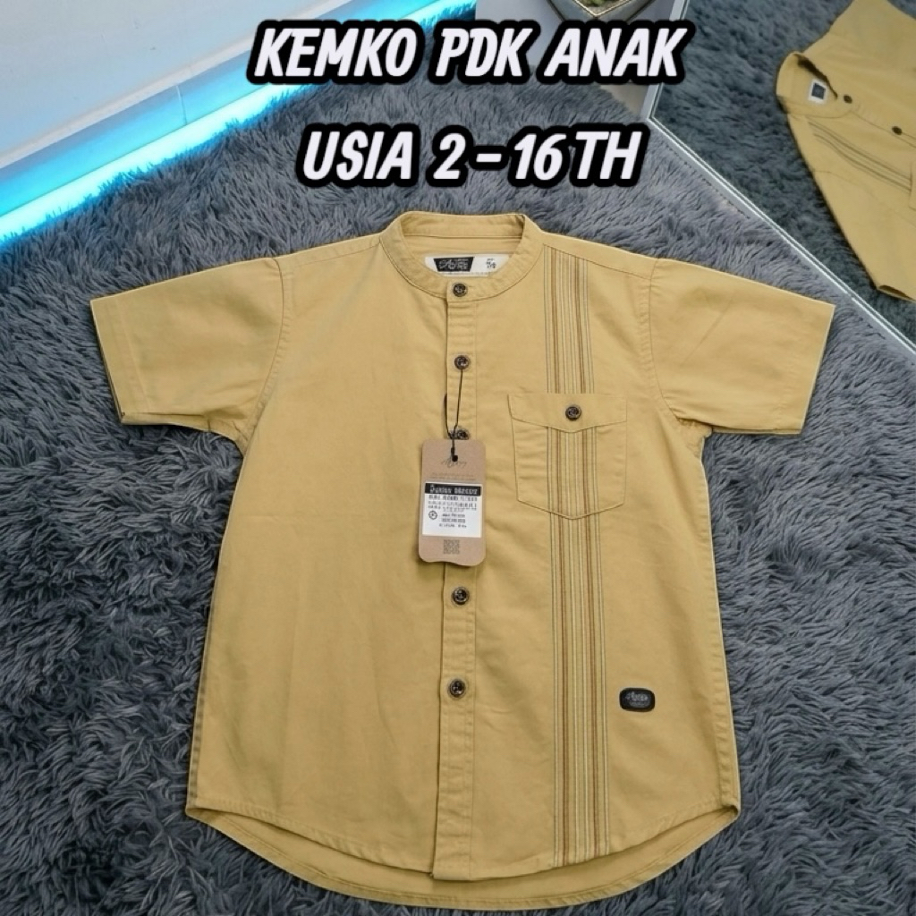 KEMKO AGERA/BAJU KEMEJA KOKO ANAK AGERA JUNIOR/ATASAN ANAK MUSLIM