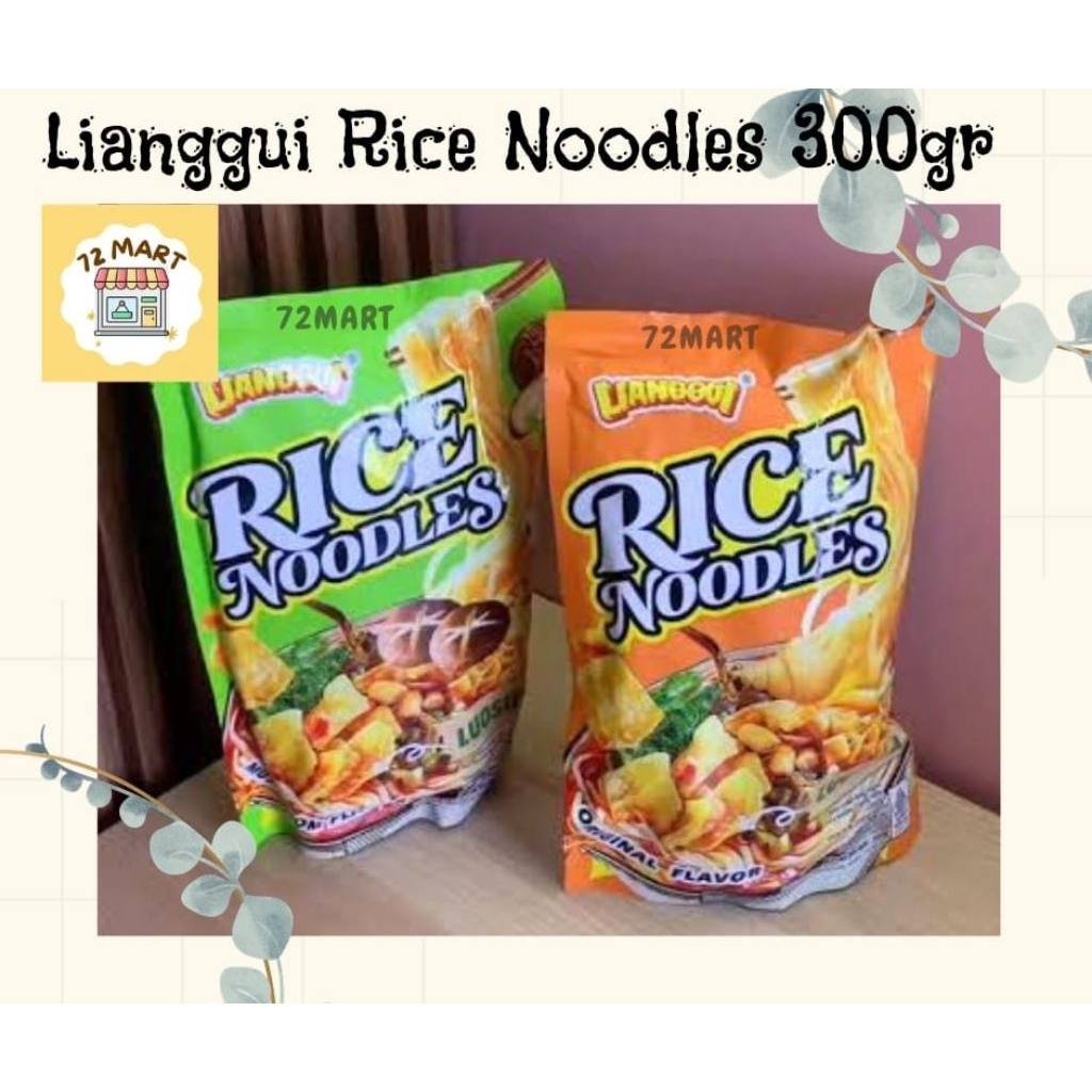 LIANGGUI - Mie Instan Tradisional China Luosifen Pedas Halal Praktis Siap Saji Untuk Makan Malam, Pe