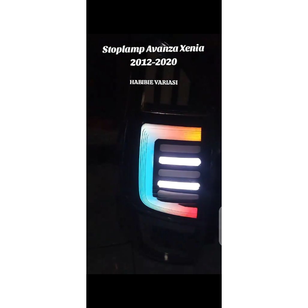 Stoplamp All New Avanza Xenia 2012 Up RGB.Lampu Stoplamp Custom Led Rgb All New Avanza Xenia 2012