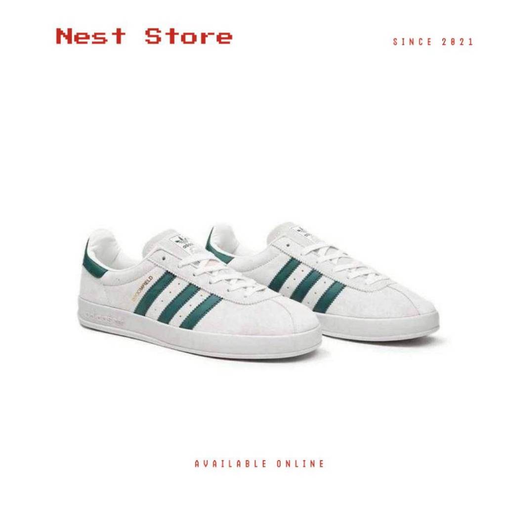 Nest Sepatu Sneaker Pria Broomfield White Green