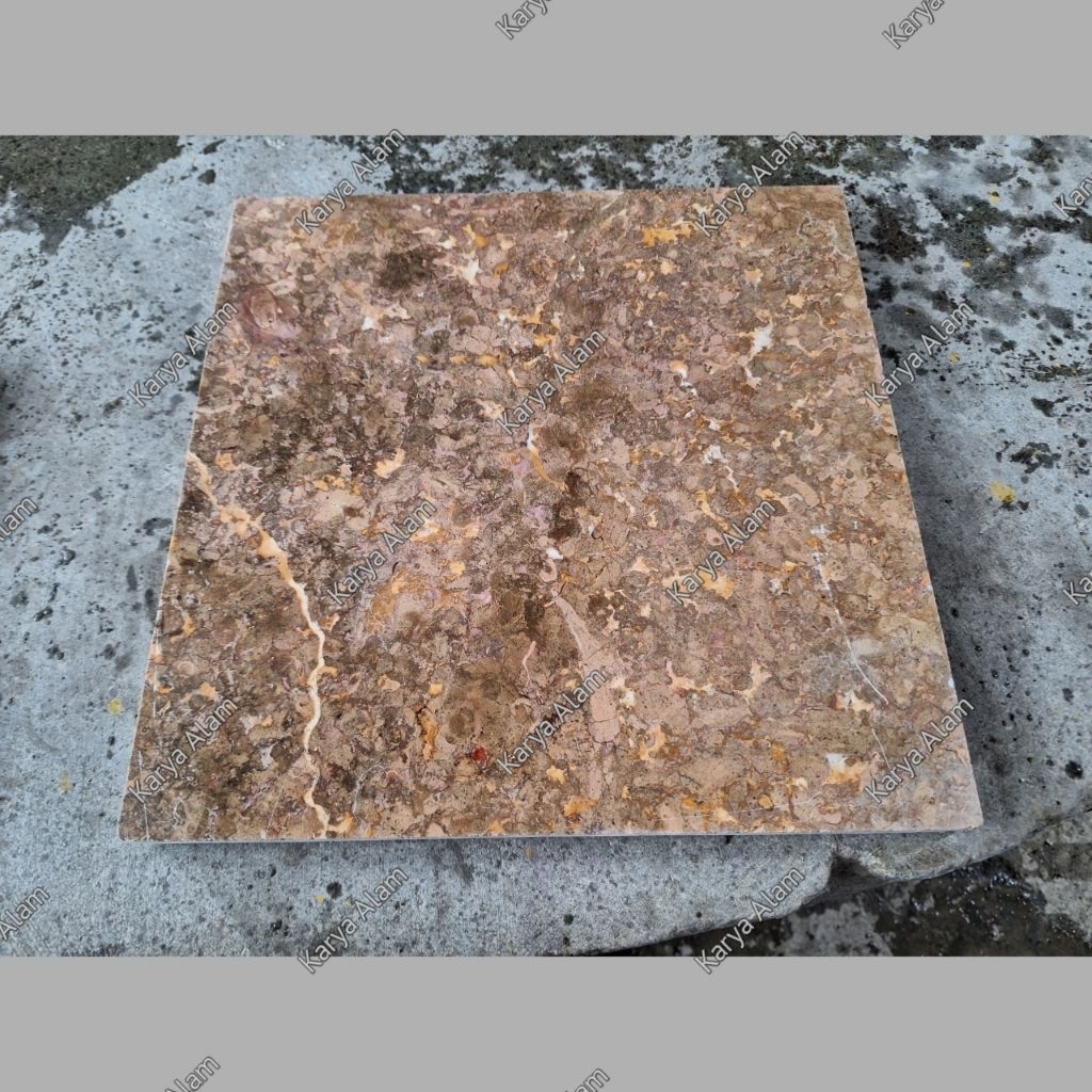 Batu Marmer Merah 30x30cm | Lantai Marmer Merah Tulungagung