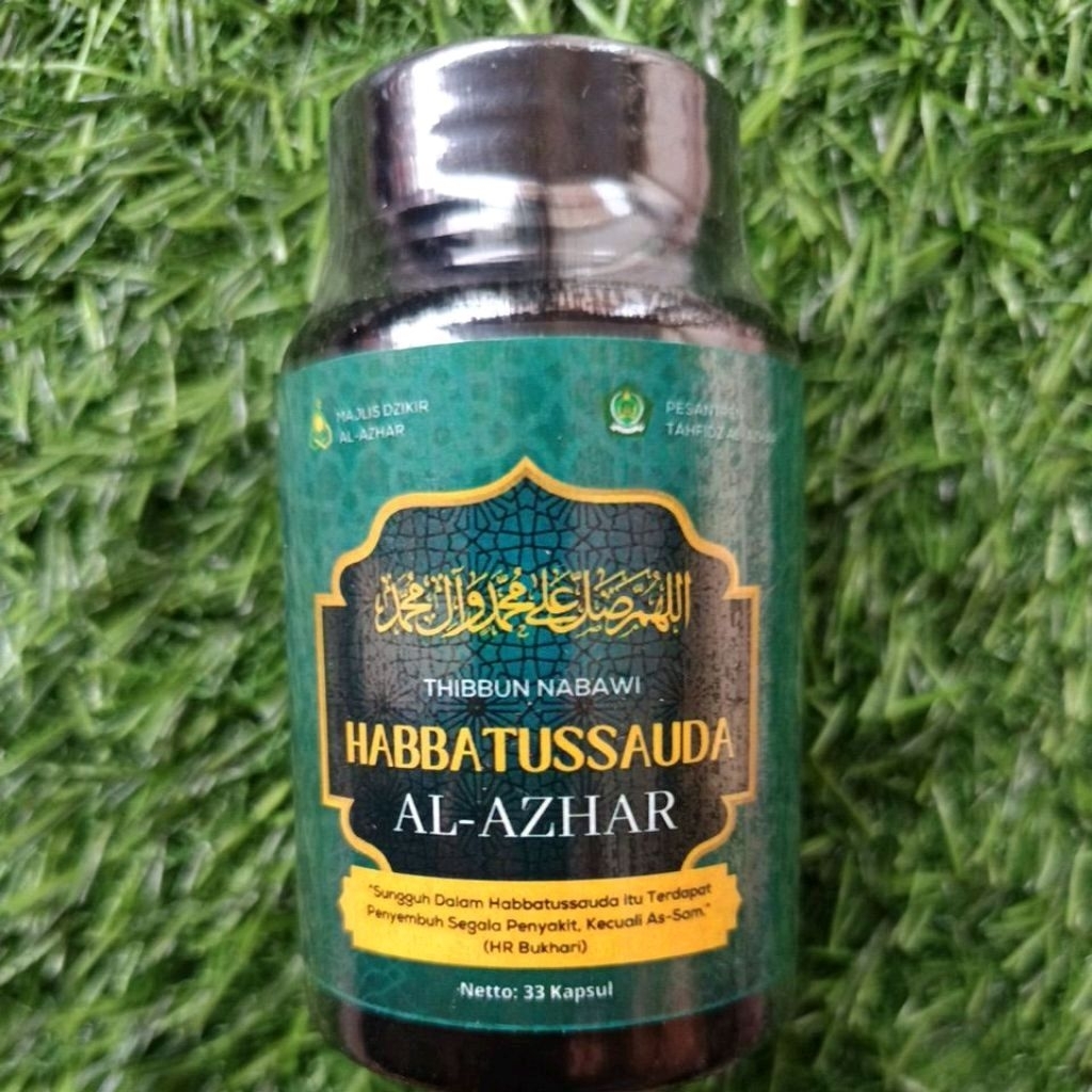Habbatussauda Al-Azhar - Grade A, Murni Tanpa Campuran, Dosis Tepat