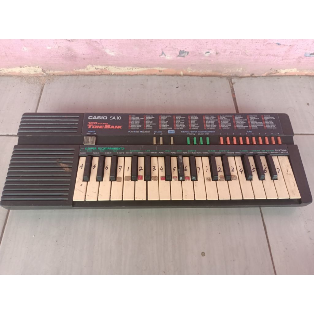 Keyboard/piano CASIO SA-10