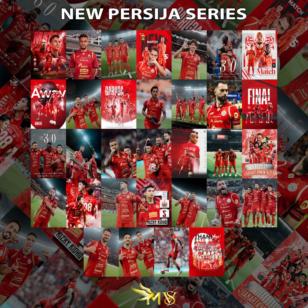 POSTER DINGDING AESTHETIC / POSTER PERSIJA / POSTER BOLA / MURAH ISI 32 LEMBAR