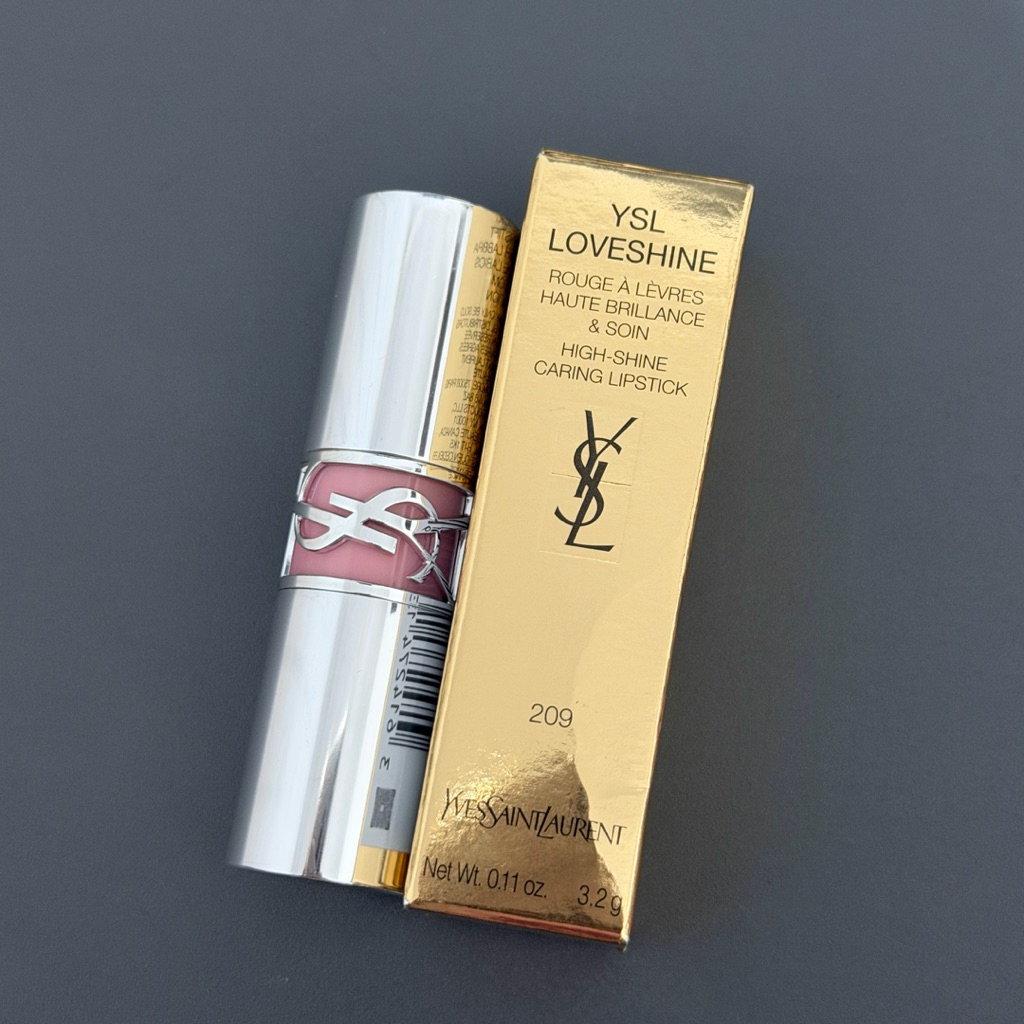ysl loveshine lipstick 209 pink desire