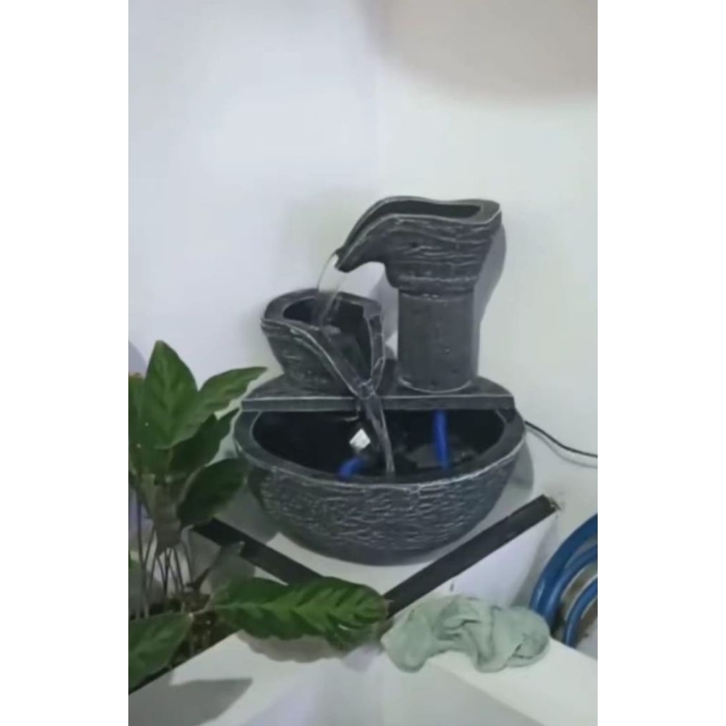 (ongkir otomatis) air mancur portable