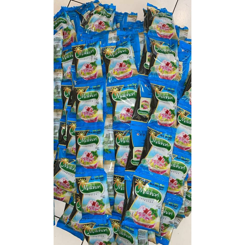 BIJI SELASIH RENCENG 50GRX10SACHET PAKET COMBO
