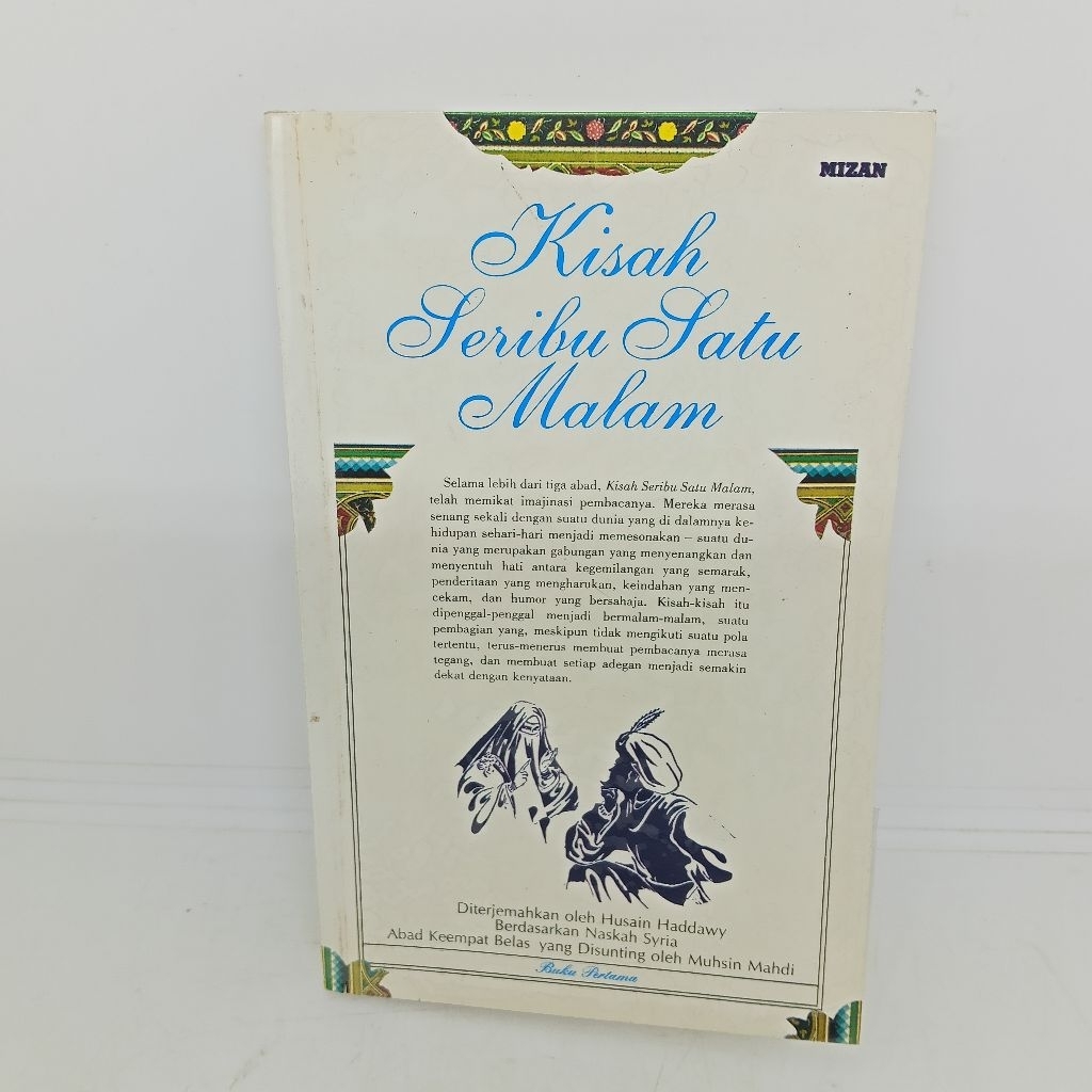 kisah seribu satu malam buku pertama
Mizan
