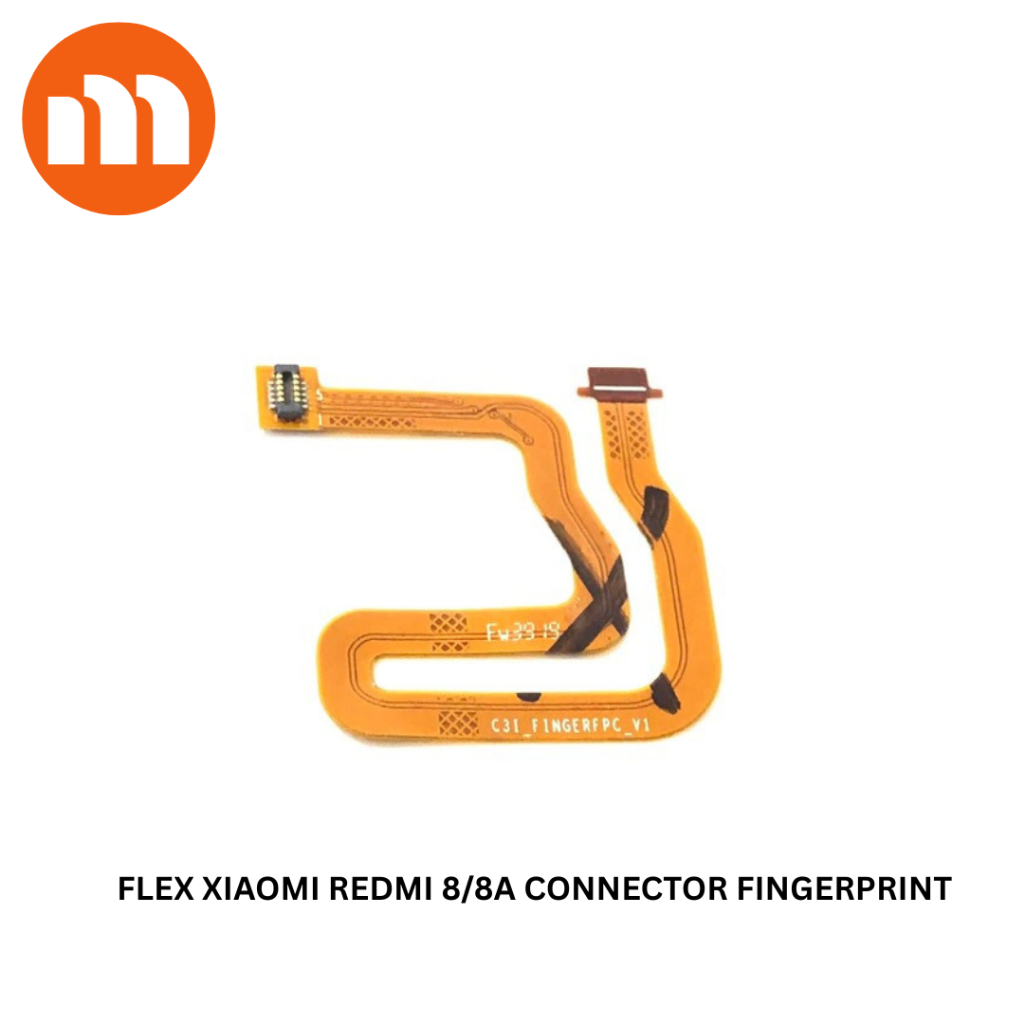 FLEXIBEL CONNECTOR FINGERPRINT KOMPATIBEL REDMI 8/8A / FLEXIBEL PENGHUBUNG FINGERPRINT REDMI 8/8A