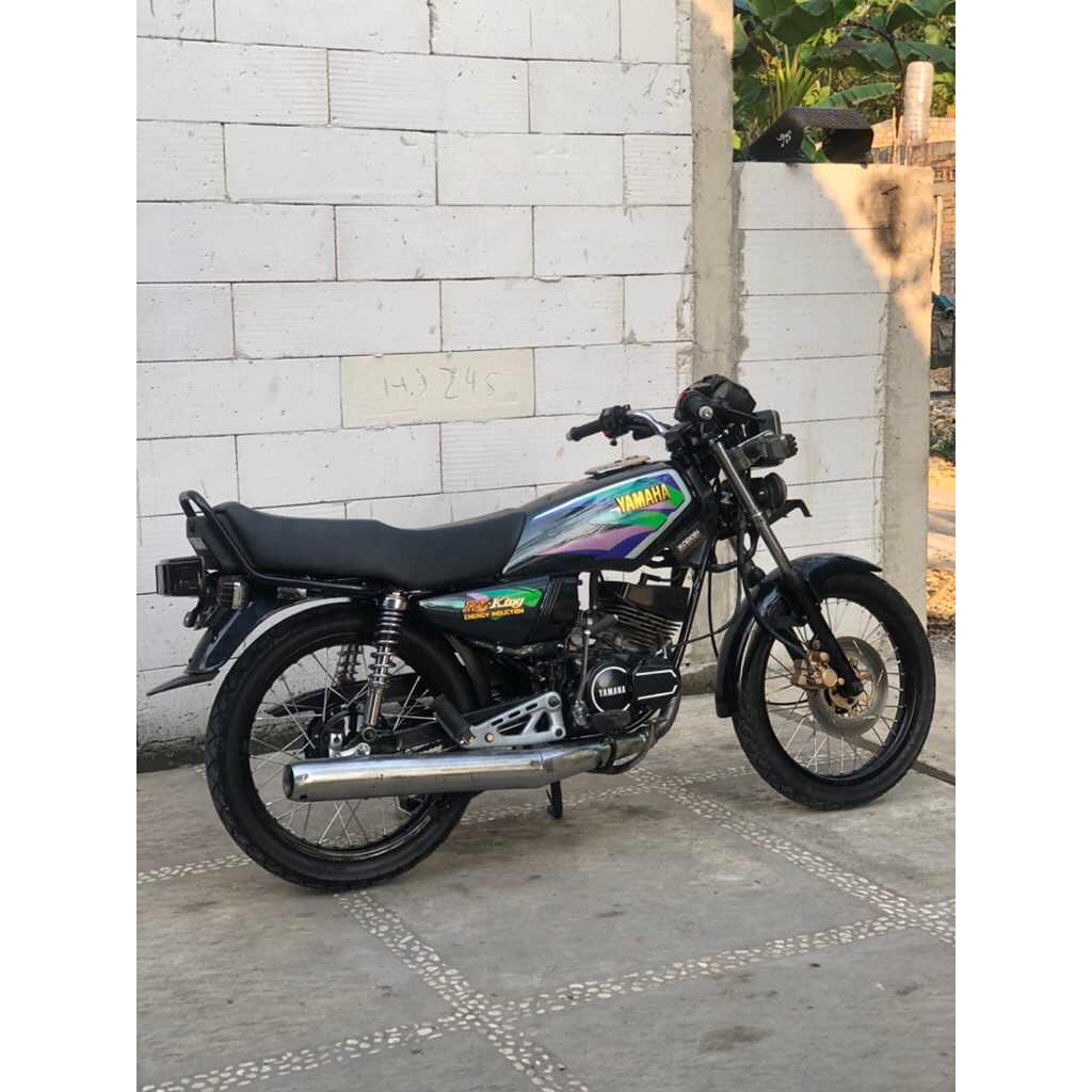 YAMAHA RX KING 1997 KING MASTER HIJAU BOTOL SURAT LENGKAP STNK BPKB PAJAK ON PAJAK BARU