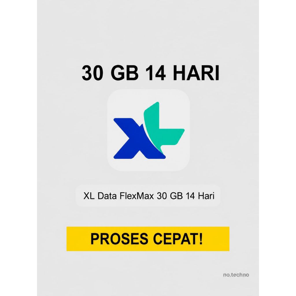ISI ULANG XL DATA 30GB 14 HARI / KUOTA XL 30 GB 14 HARI 5Gb 7GB 10GH 18GB 30GB 75GB 150GB