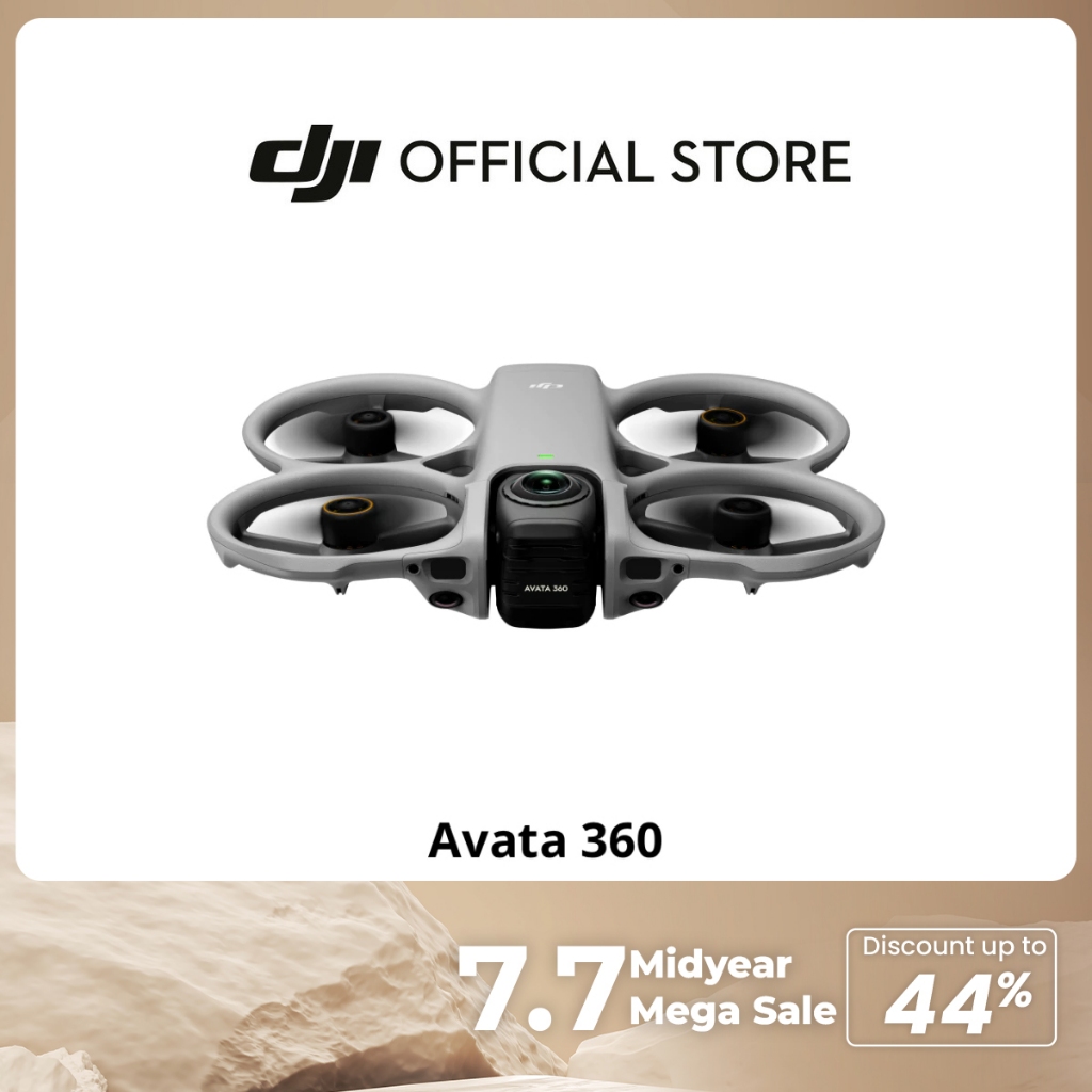 DJI Avata 360 - 8K Flagship 360° Drone | 1-Inch Flagship Imaging | O4+ Full HD Video Transmission