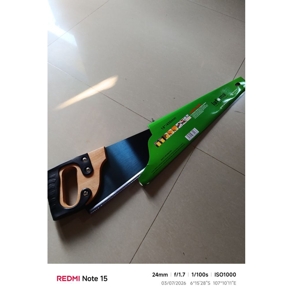GERGAJI LAFUMA 18 inc/ 450mm free kikir