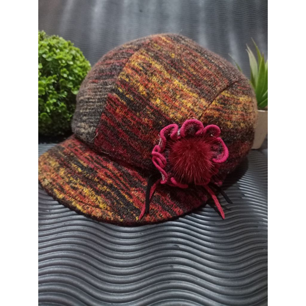 Topi Tutup kuping / Topi Newsboy / Topi Belanda / Topi Vintage / Topi Second