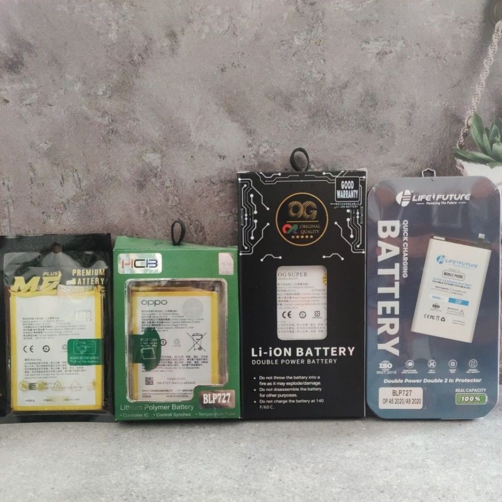 BATT OPPO A5 2020/A9 2020/BATERAI BLP727/BATRE BLP 727/BATTERY BLP-727