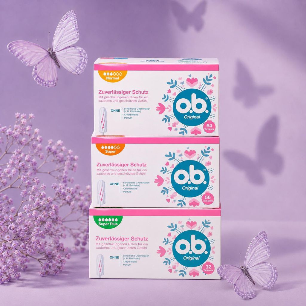 [Ready Stock] [ECER] OB Tampon Original Normal Super Super Plus | OB Tampon Original Jerman | ob Tam