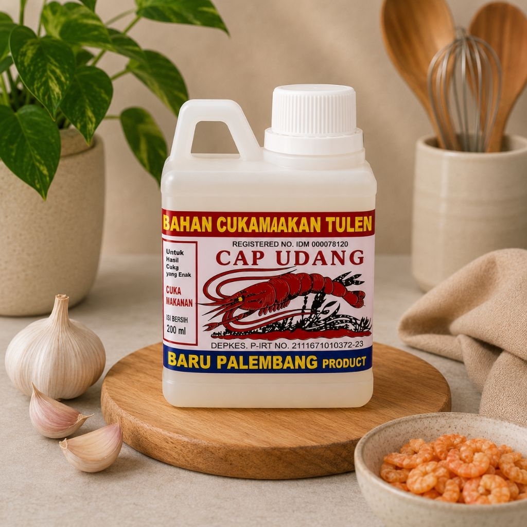 Cuka Putih JRIGEN/BOTOL CAP UDANG