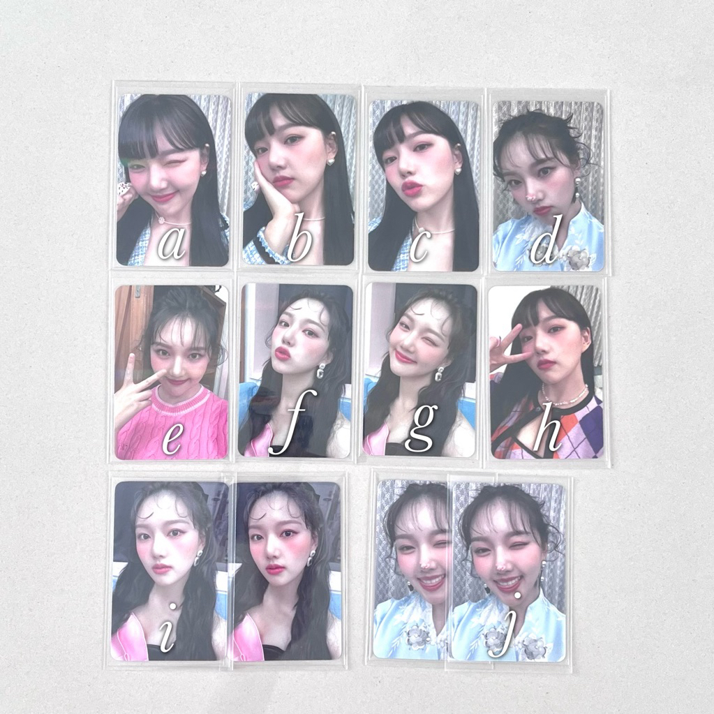 Official Photocard  |  Yerin 2022 Welcoming Kit Adore Rin Photocard set & Everline Pob