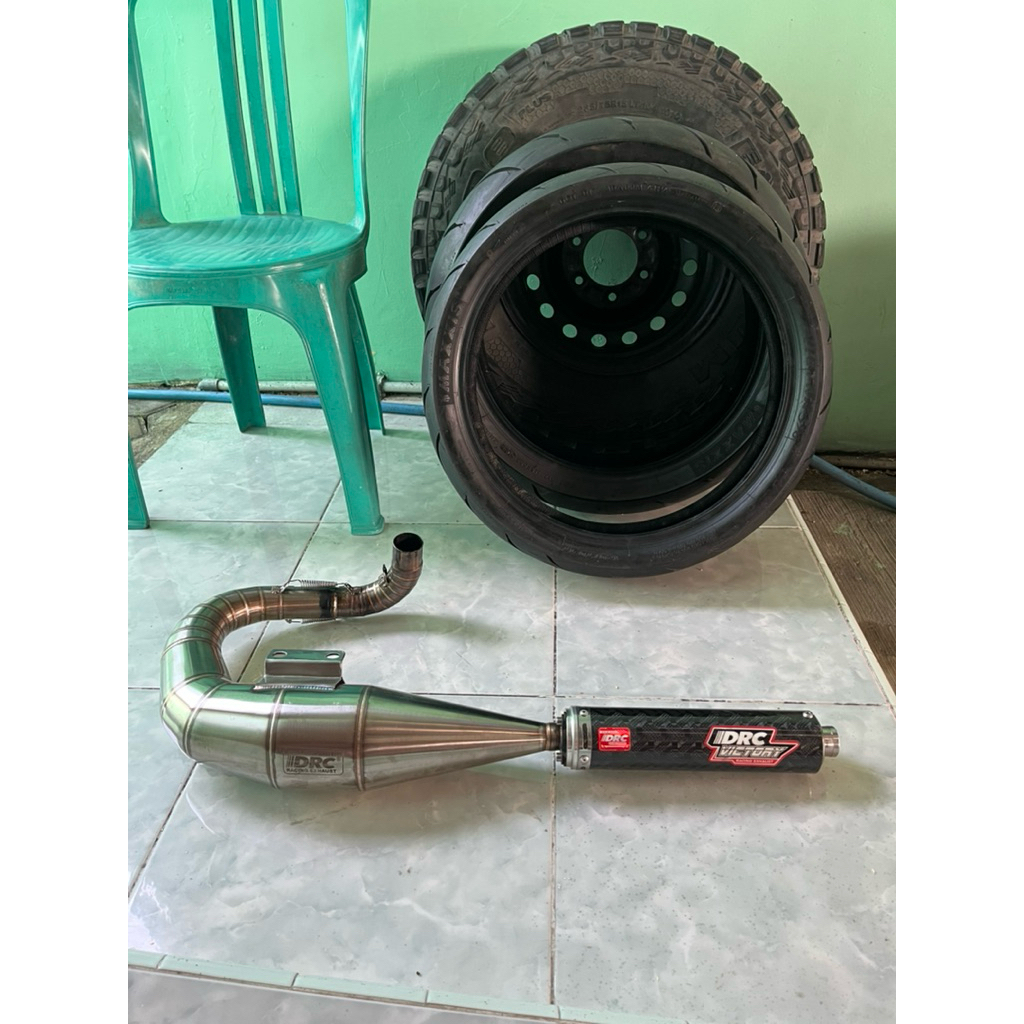 knalpot drc vespa