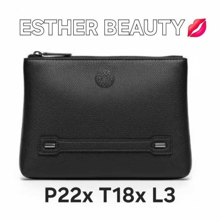 ELIE SAAB - POUCH TAS KOSMETIK- HITAM