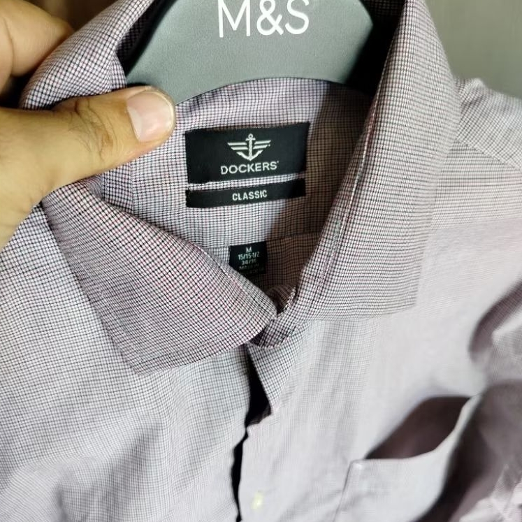 kemeja dockers pria SIZE XL branded